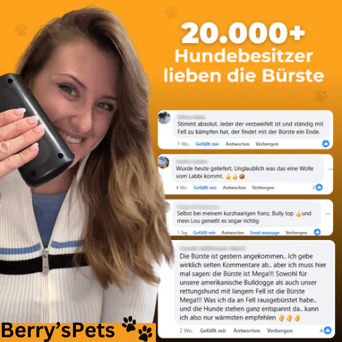 Berry's Professionelle Bürste